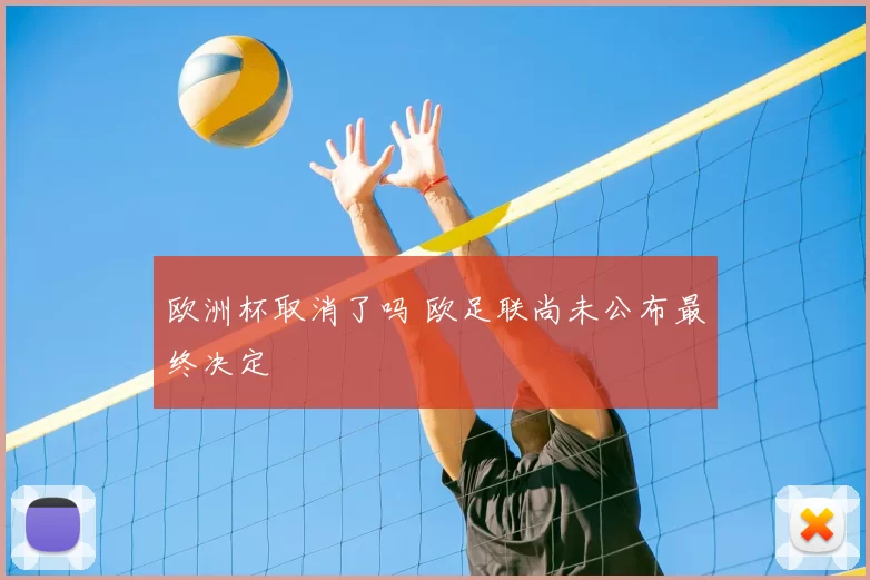 欧洲杯取消了吗 欧足联尚未公布最终决定