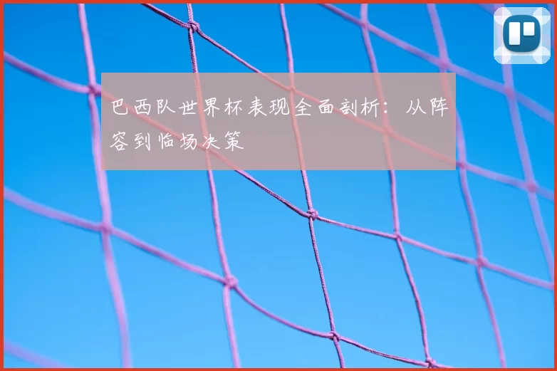 巴西队世界杯表现全面剖析：从阵容到临场决策