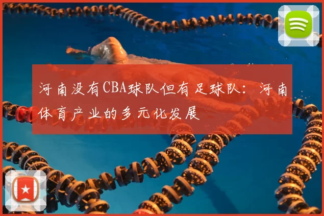 河南没有CBA球队但有足球队:河南体育产业的多元化发展